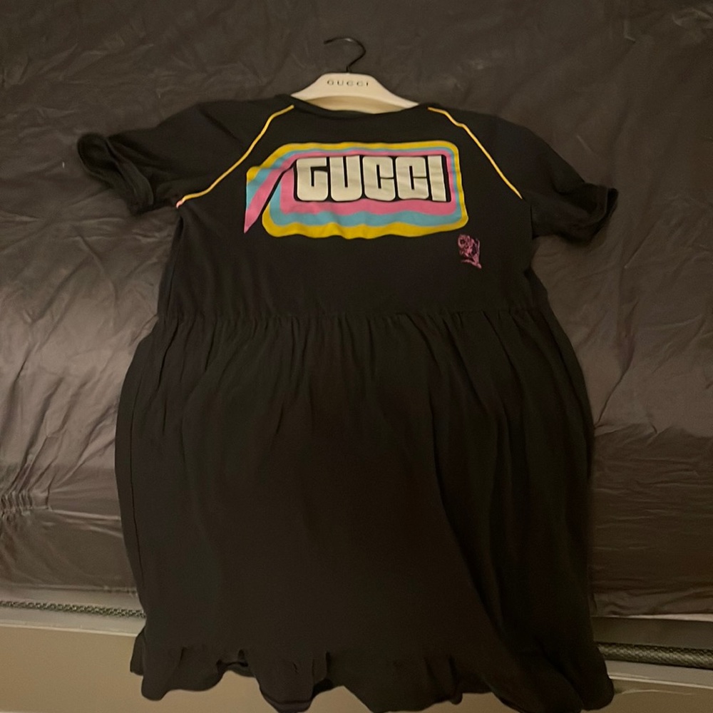 Girls authentic Gucci maxi dress